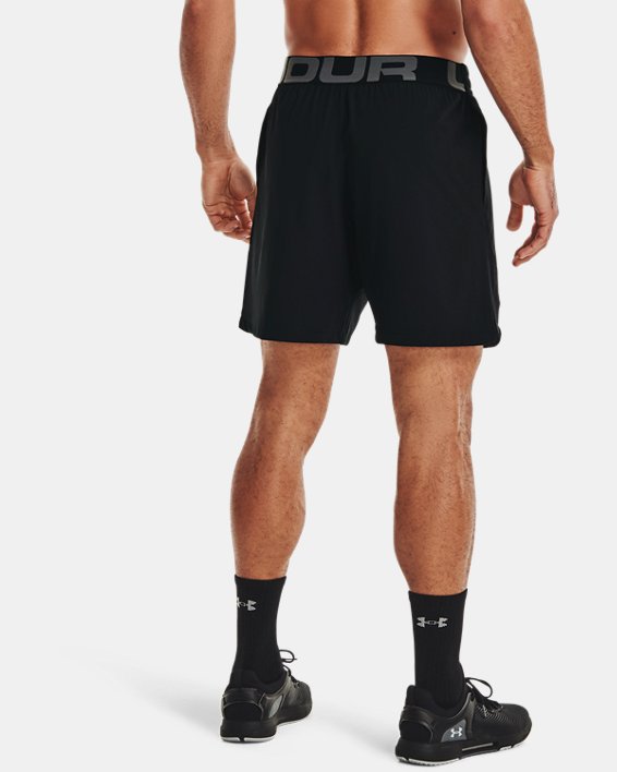 Men's UA Elevated Woven 2.0 Shorts in Black image number 1